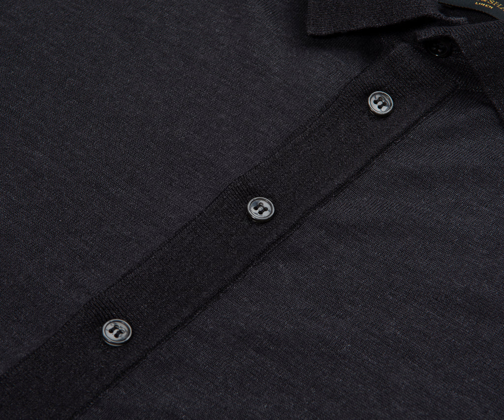 Paul & Shark Charcoal Light Weight Cardigan