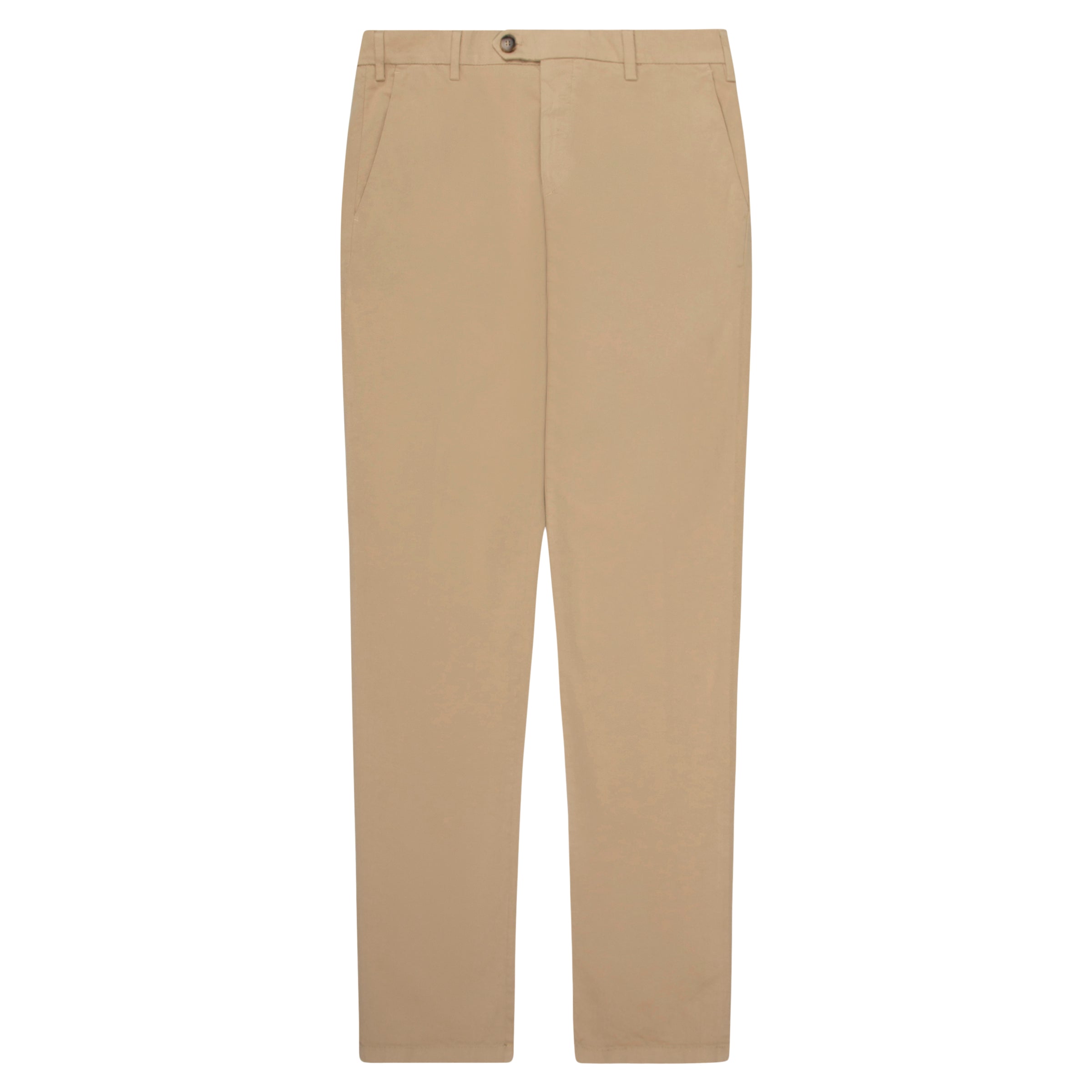 Canali Beige Garment Dyed Chinos