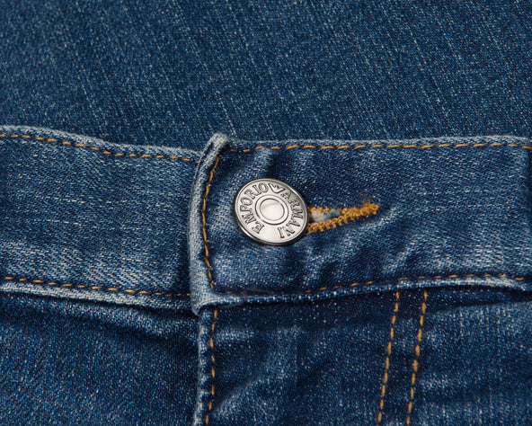 Emporio Armani J45 Blue Distressed Jeans