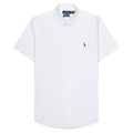 Ralph lauren White Seersucker SS Shirt