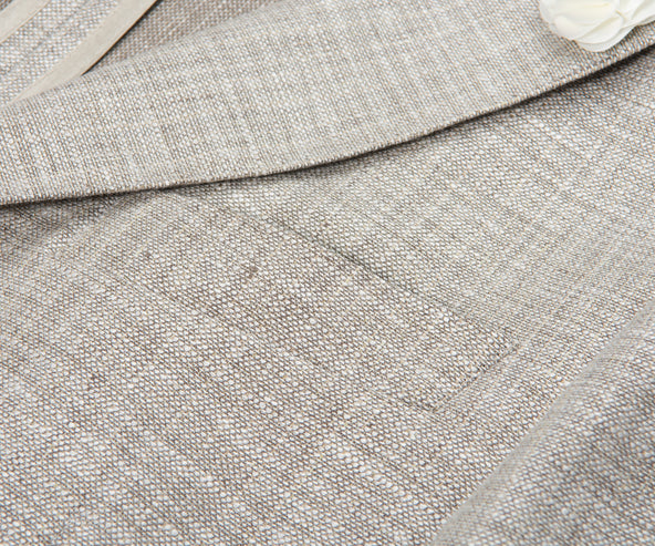 BOSS C-Hanry Linen Blazer Grey