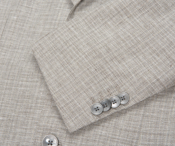 BOSS C-Hanry Linen Blazer Grey