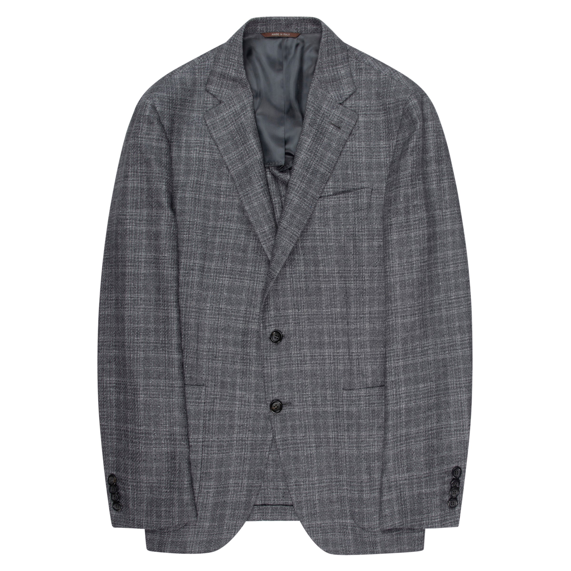 Canali Soft Check Blazer Blue/Grey