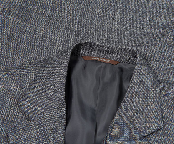 Canali Soft Check Blazer Blue/Grey