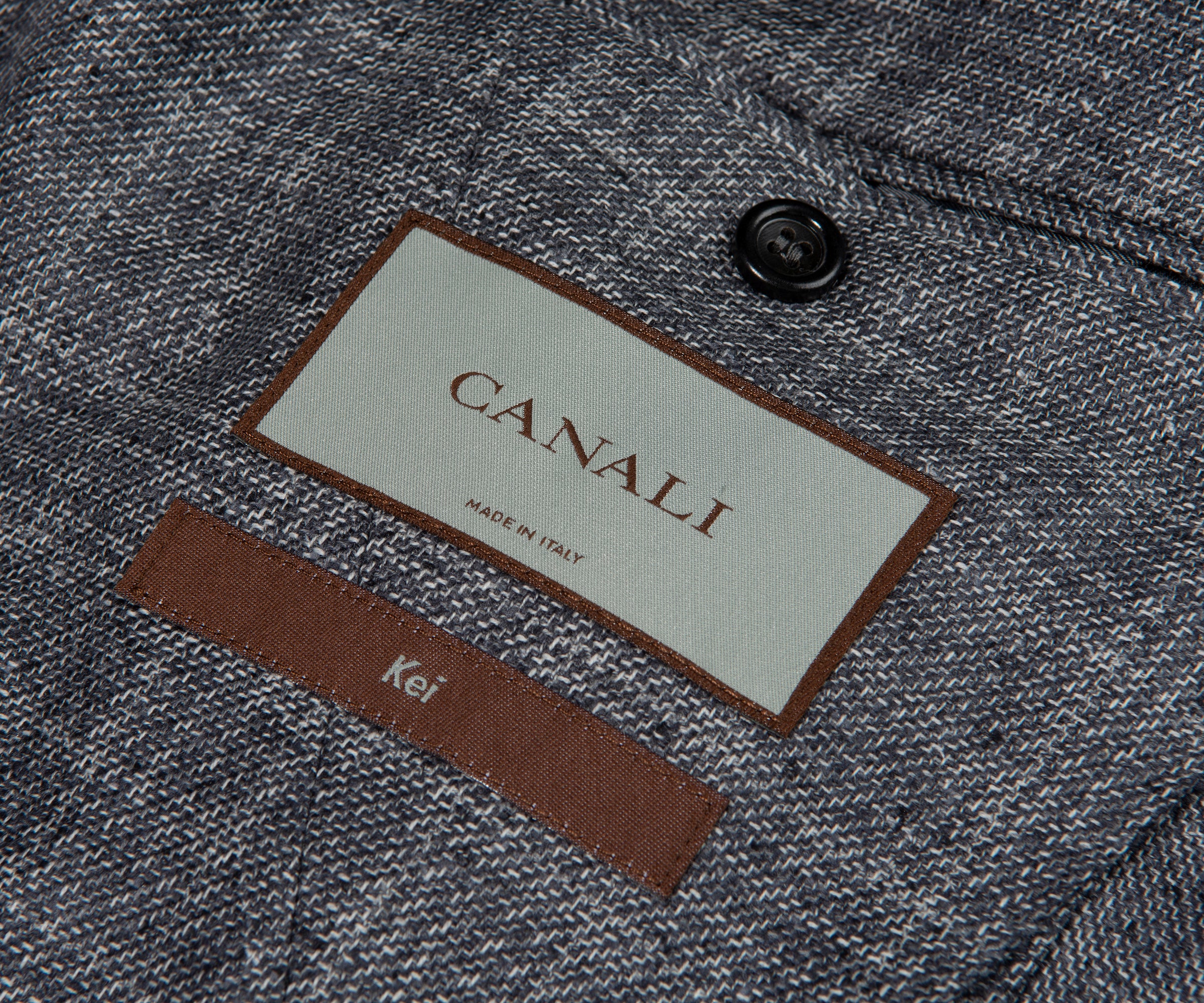 Canali Soft Check Blazer Blue/Grey
