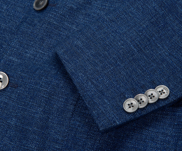 BOSS C-Hanry Linen Blazer Navy