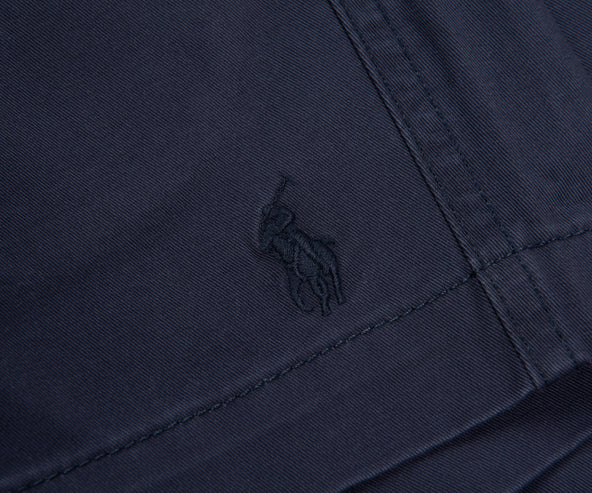 Polo Ralph Lauren Navy Drawstring Chino Shorts