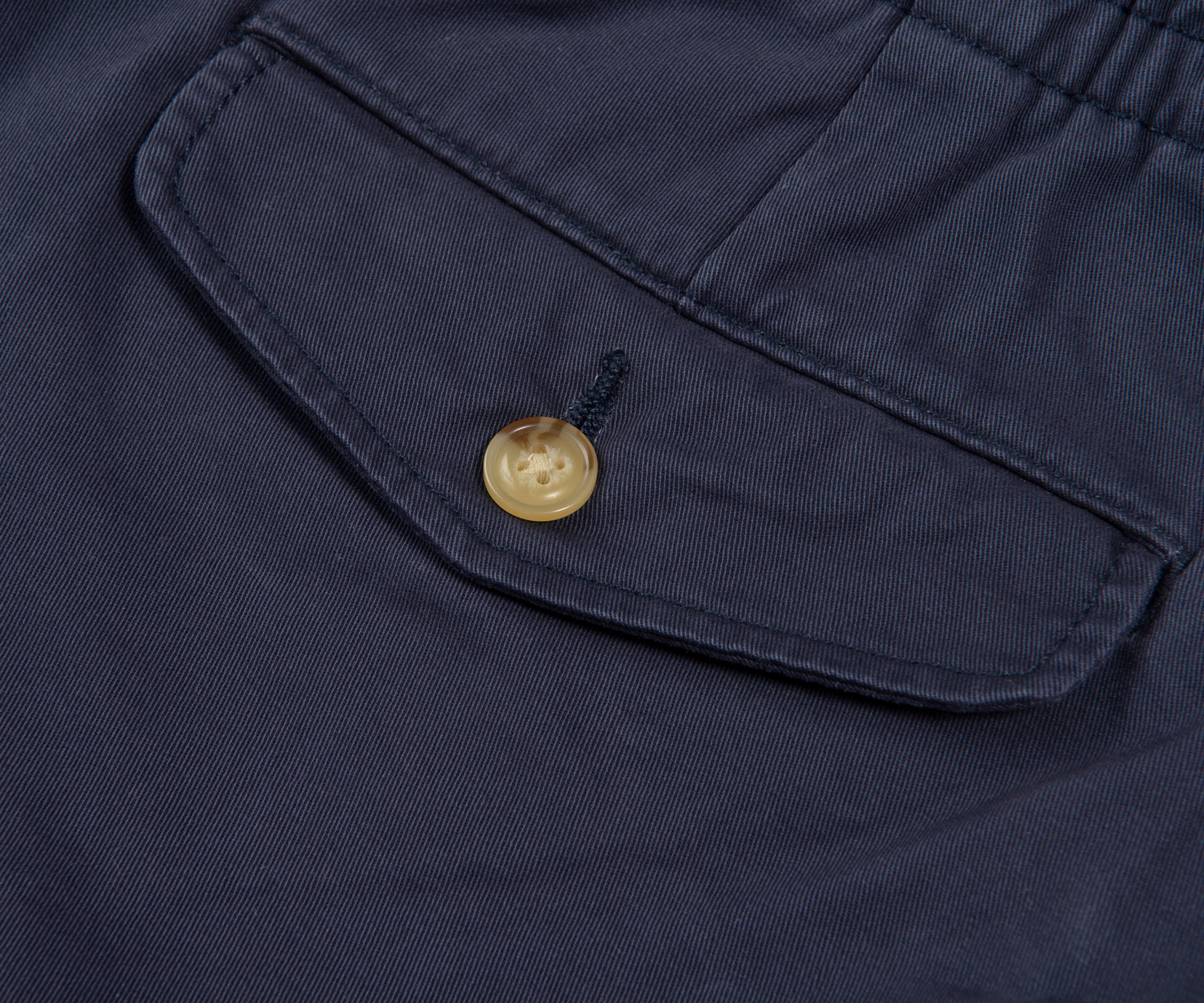 Ralph Lauren Navy Drawstring Chino Shorts