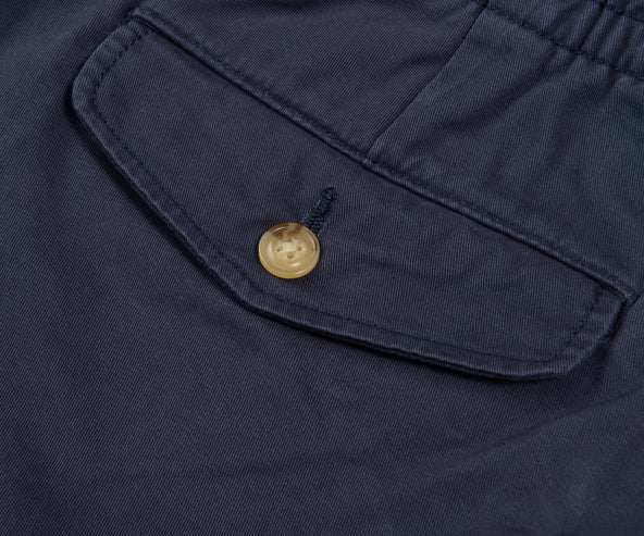 Polo Ralph Lauren Navy Drawstring Chino Shorts