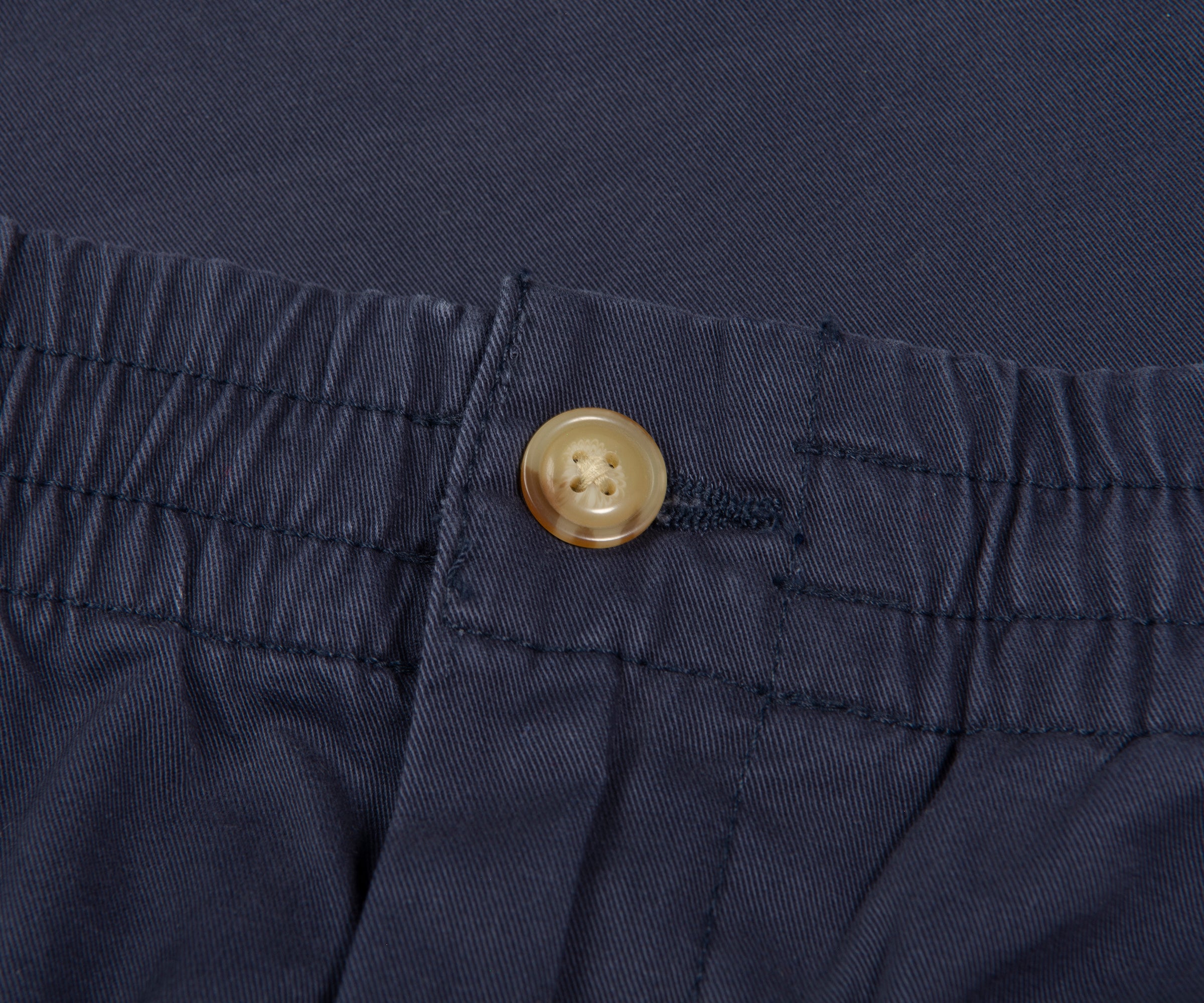 Ralph Lauren Navy Drawstring Chino Shorts