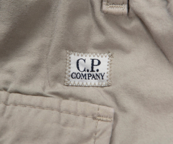 C.P. Company Vintage Khaki Straight Leg Cargo Trousers
