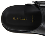 Paul Smith Black Sandals With Stripe Detail