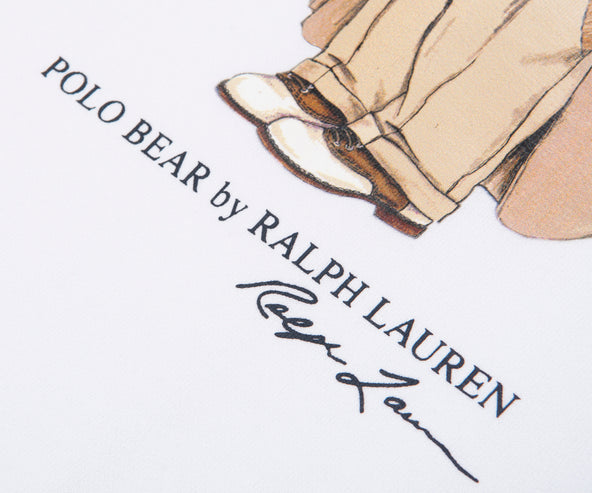 Polo Ralph Lauren White Teddy Bear Sweater