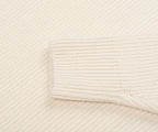 BOSS C-Evento Ribbed Roll Neck Ecru