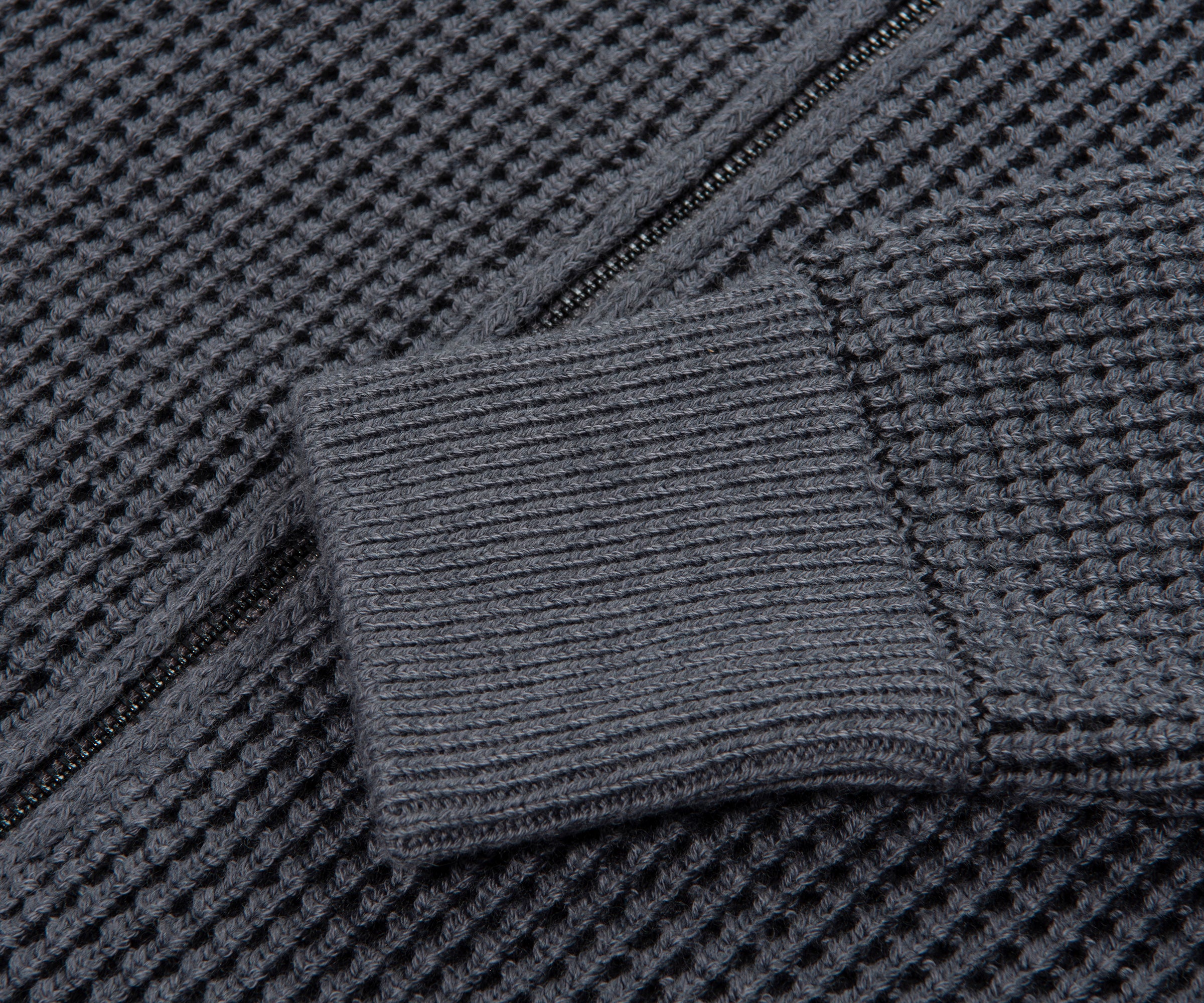 HUGO BOSS Mabeo Full Zip Cardigan Medium Grey