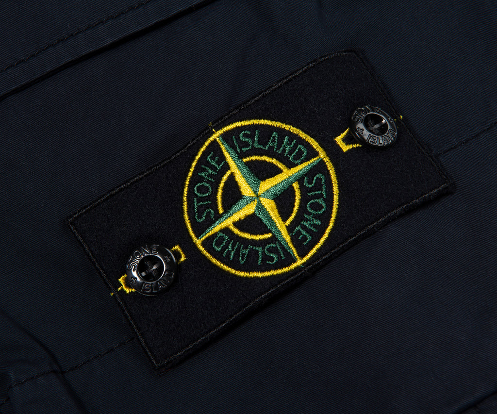 Stone Island Bermuda Cargo Shorts Navy