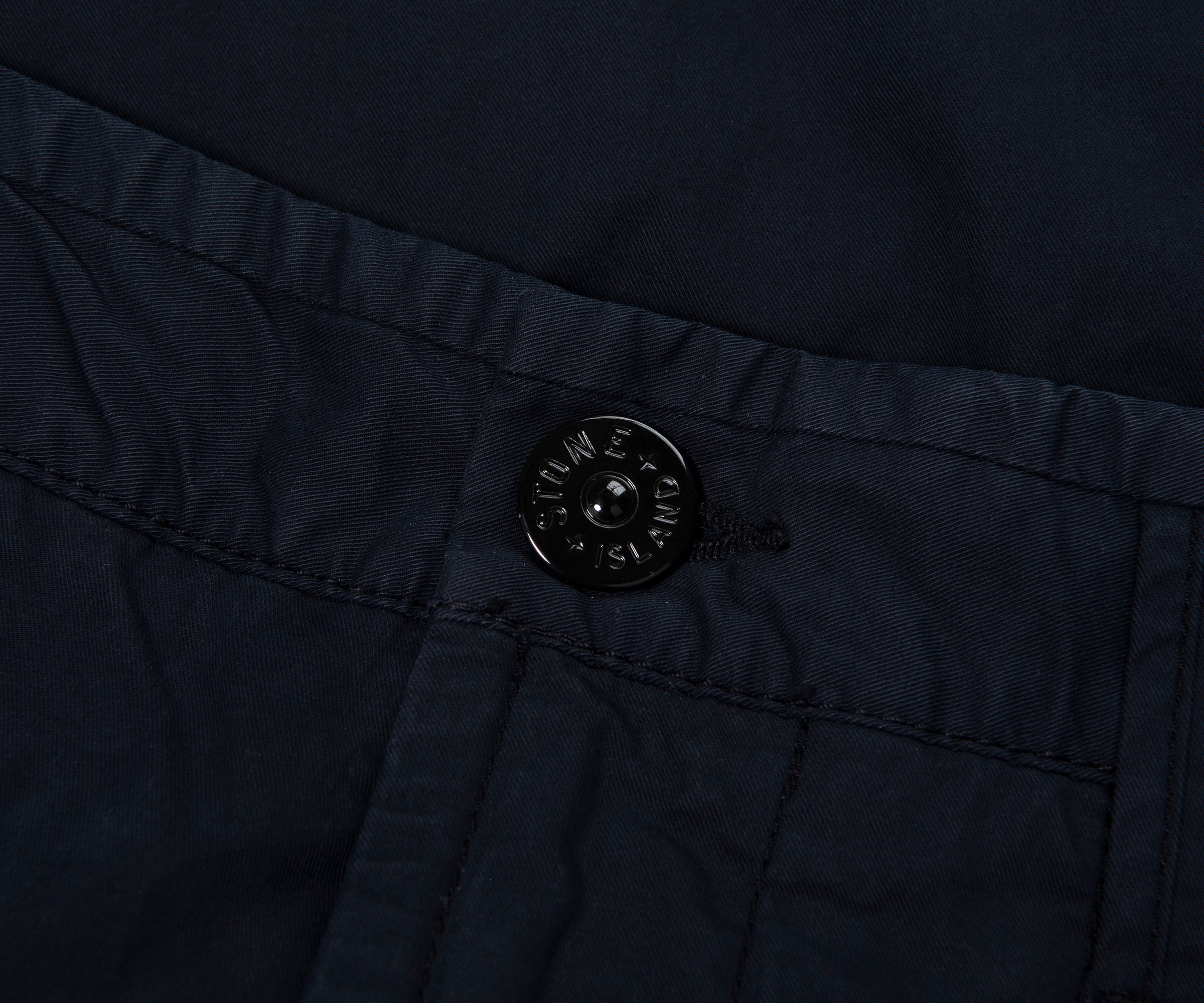 Stone Island Bermuda Cargo Shorts Navy