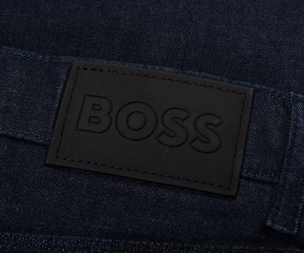 BOSS H-Delaware Egyptian Cotton Jeans Dark Blue