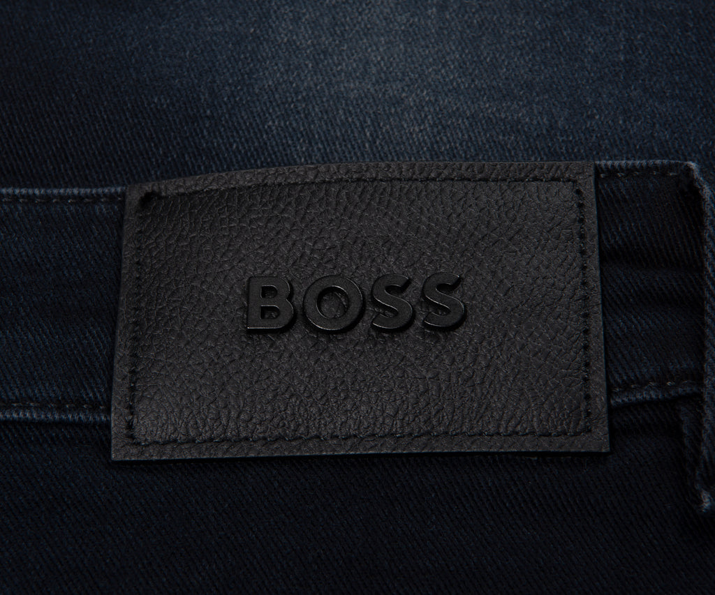 HUGO BOSS Delaware3-1 Super Soft Slim Fit Jeans Navy