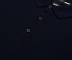 BOSS Lancione LS Wool Polo Navy