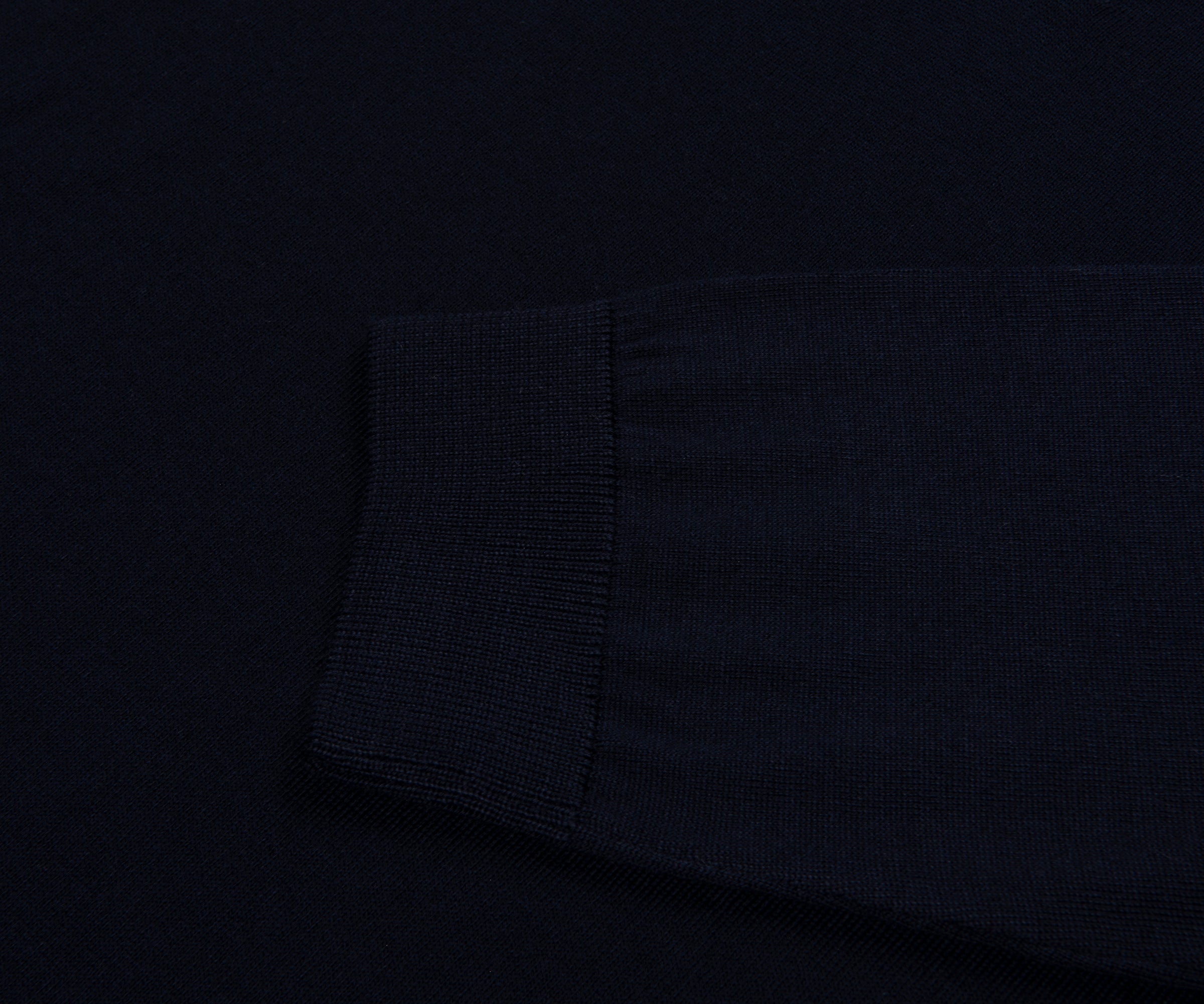 BOSS Lancione LS Wool Polo Navy