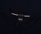 BOSS Lancione LS Wool Polo Navy
