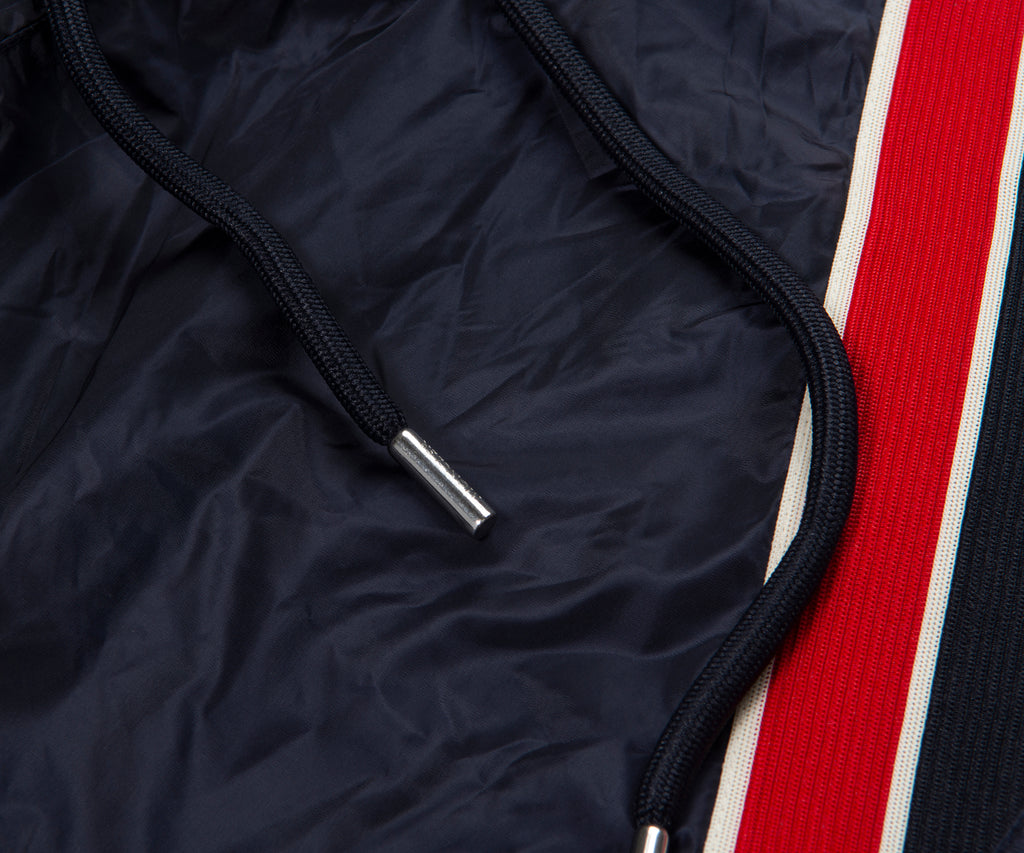 Moncler Large Side Stripe Swim Shorts Navy