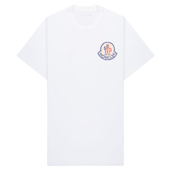 Moncler Pixel logo T-Shirt White