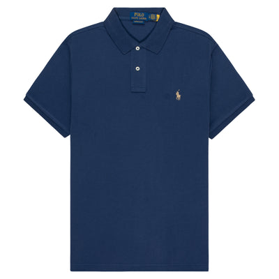 Polo Ralph Lauren Navy Stretch Mesh Slim Fit Polo