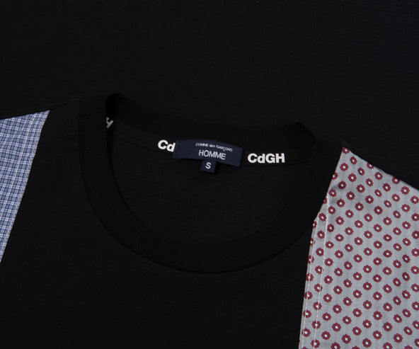 Comme Des Garcons Patchwork Oversized T-Shirt Black/Multi