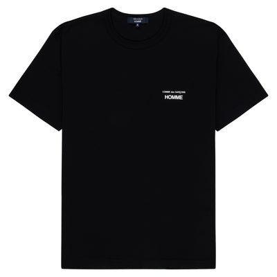 Comme Des Garcons Printed T-Shirt Black