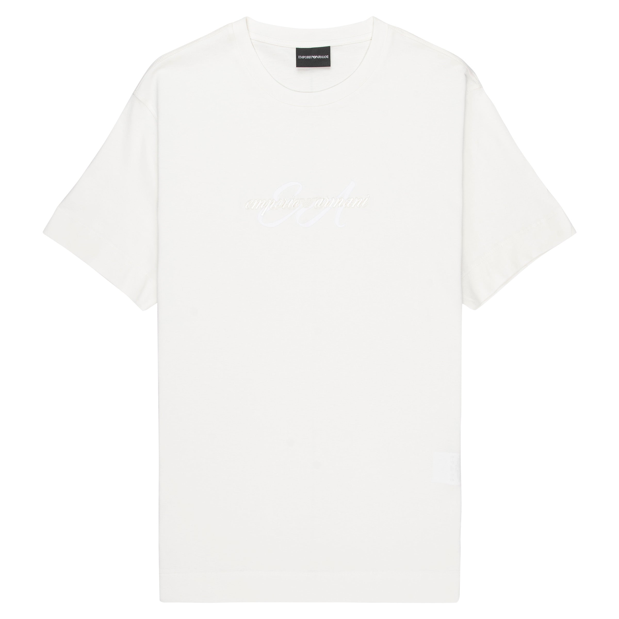 Emporio Armani Armani Signature Logo T-Shirt White