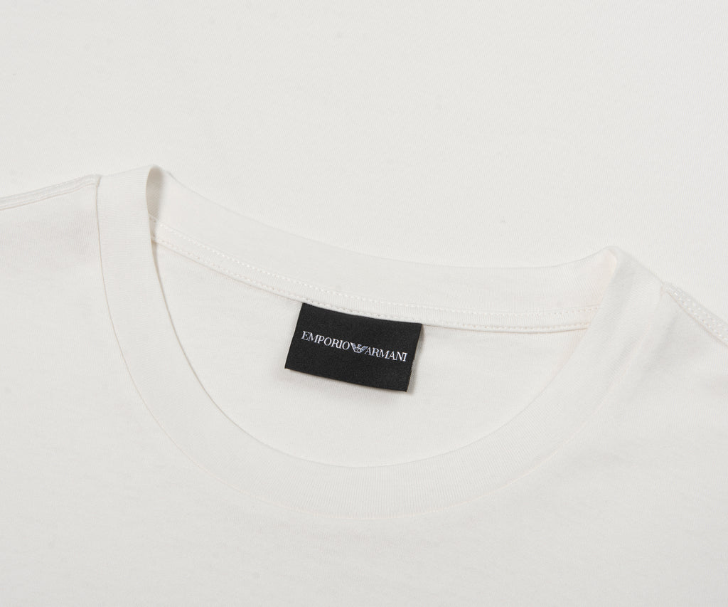 Emporio Armani Armani Signature Logo T-Shirt White