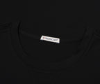 Moncler Black Double Patch Logo T-Shirt