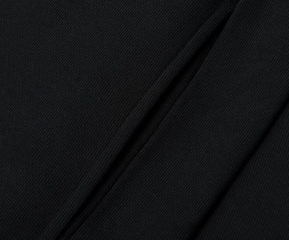 Moncler Black  Fuzzy Logo Zip Up Hoodie