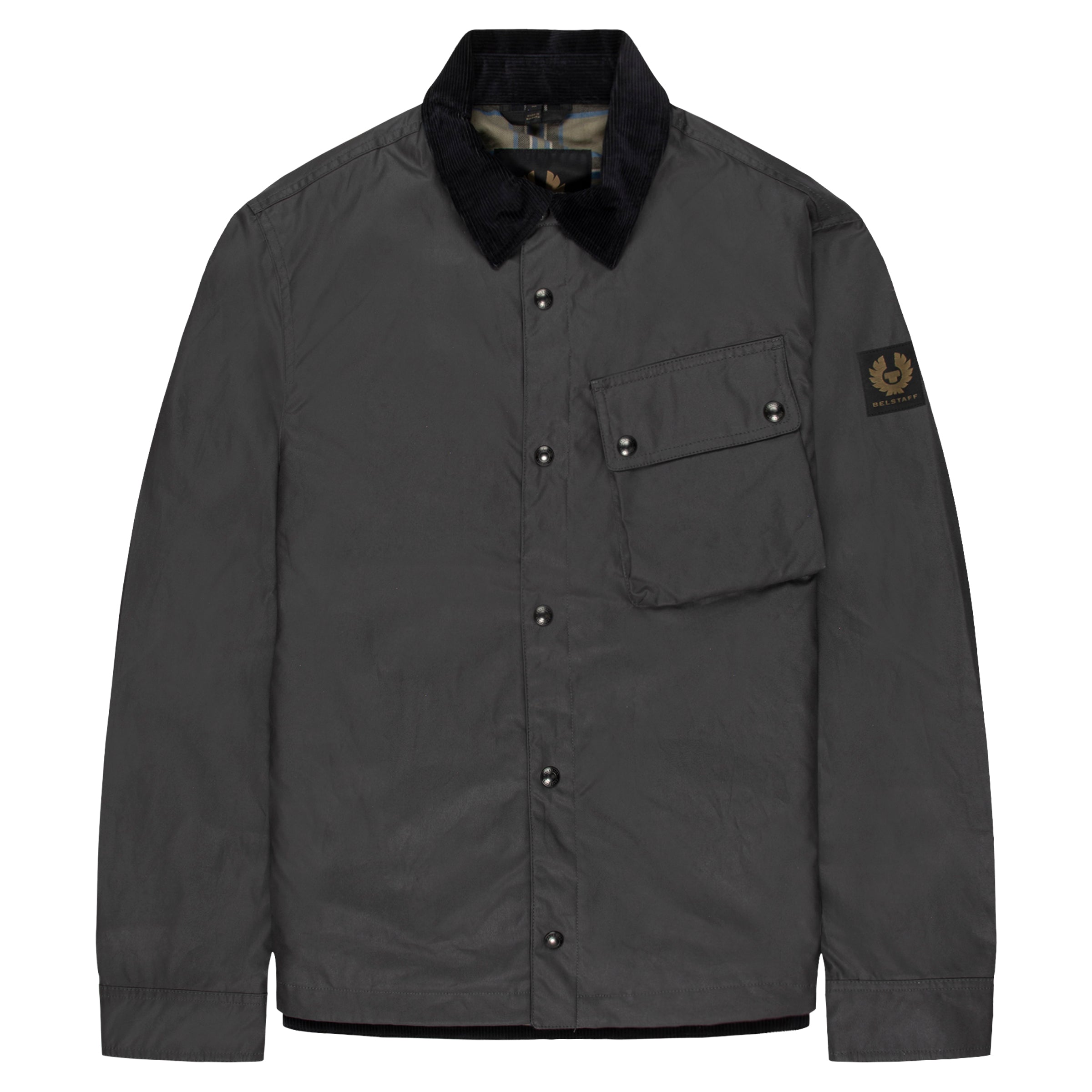 Belstaff Tornado Grey Ground Wax Jacket