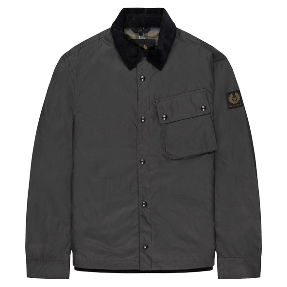 Belstaff Tornado Grey Ground Wax Jacket