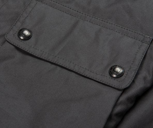 Belstaff Tornado Grey Ground Wax Jacket