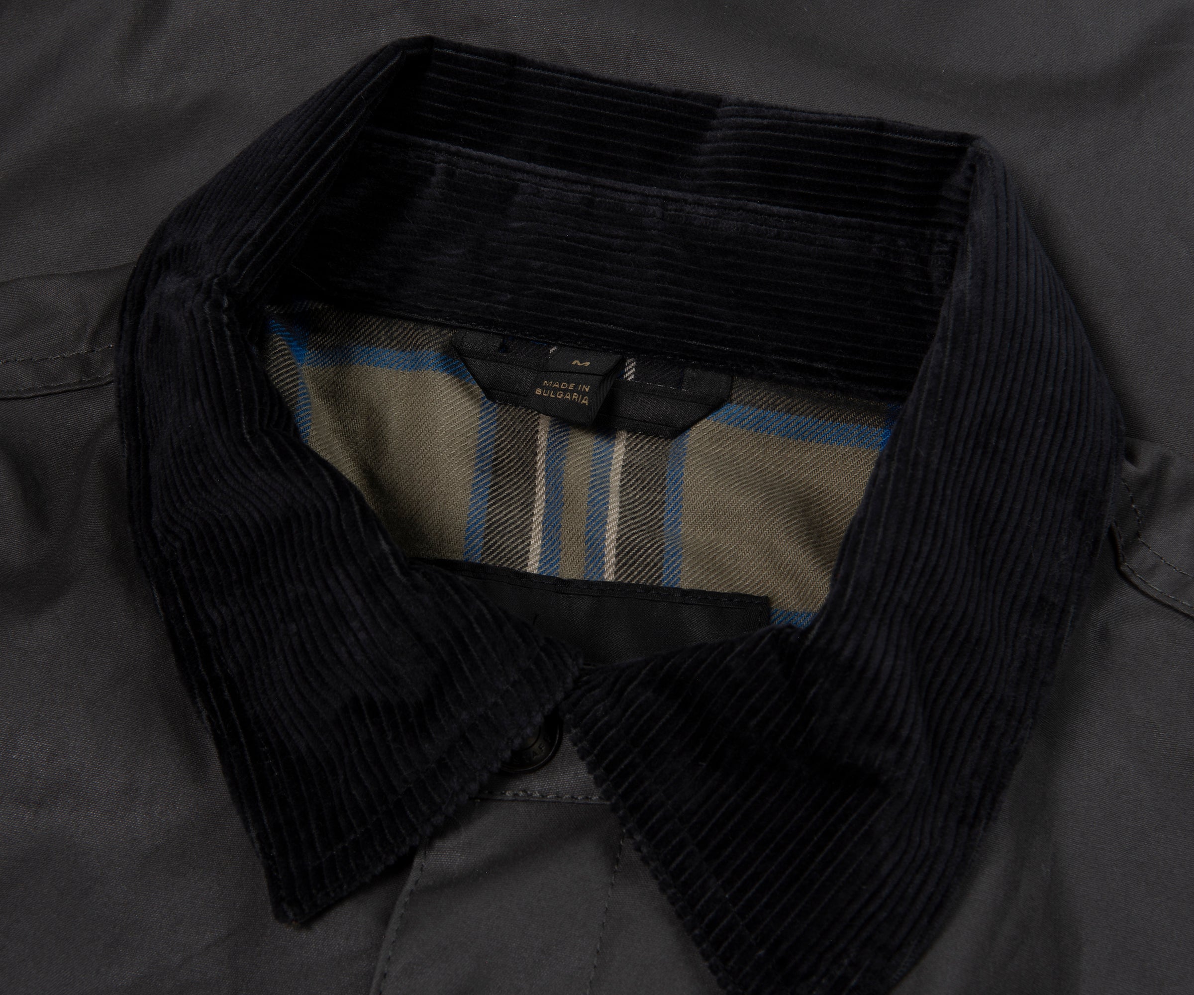 Belstaff Tornado Grey Ground Wax Jacket