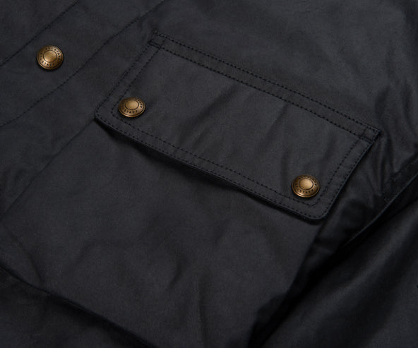 Belstaff Dark Navy Ground Wax Jacket
