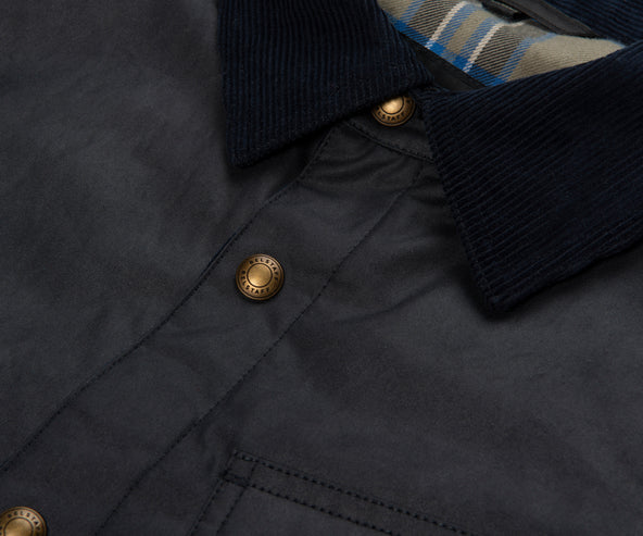 Belstaff Dark Navy Ground Wax Jacket