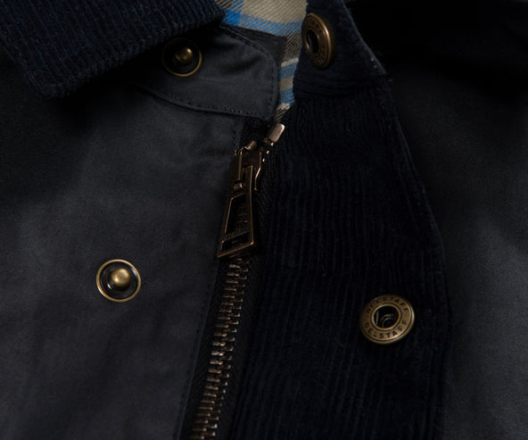 Belstaff Dark Navy Ground Wax Jacket