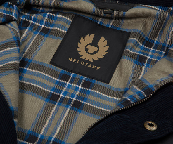 Belstaff Dark Navy Ground Wax Jacket
