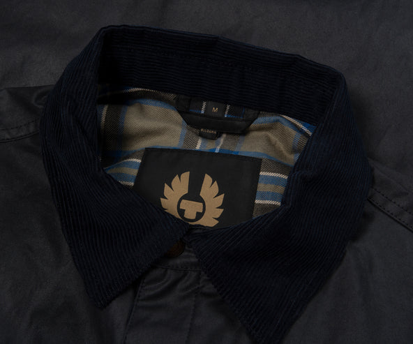 Belstaff Dark Navy Ground Wax Jacket