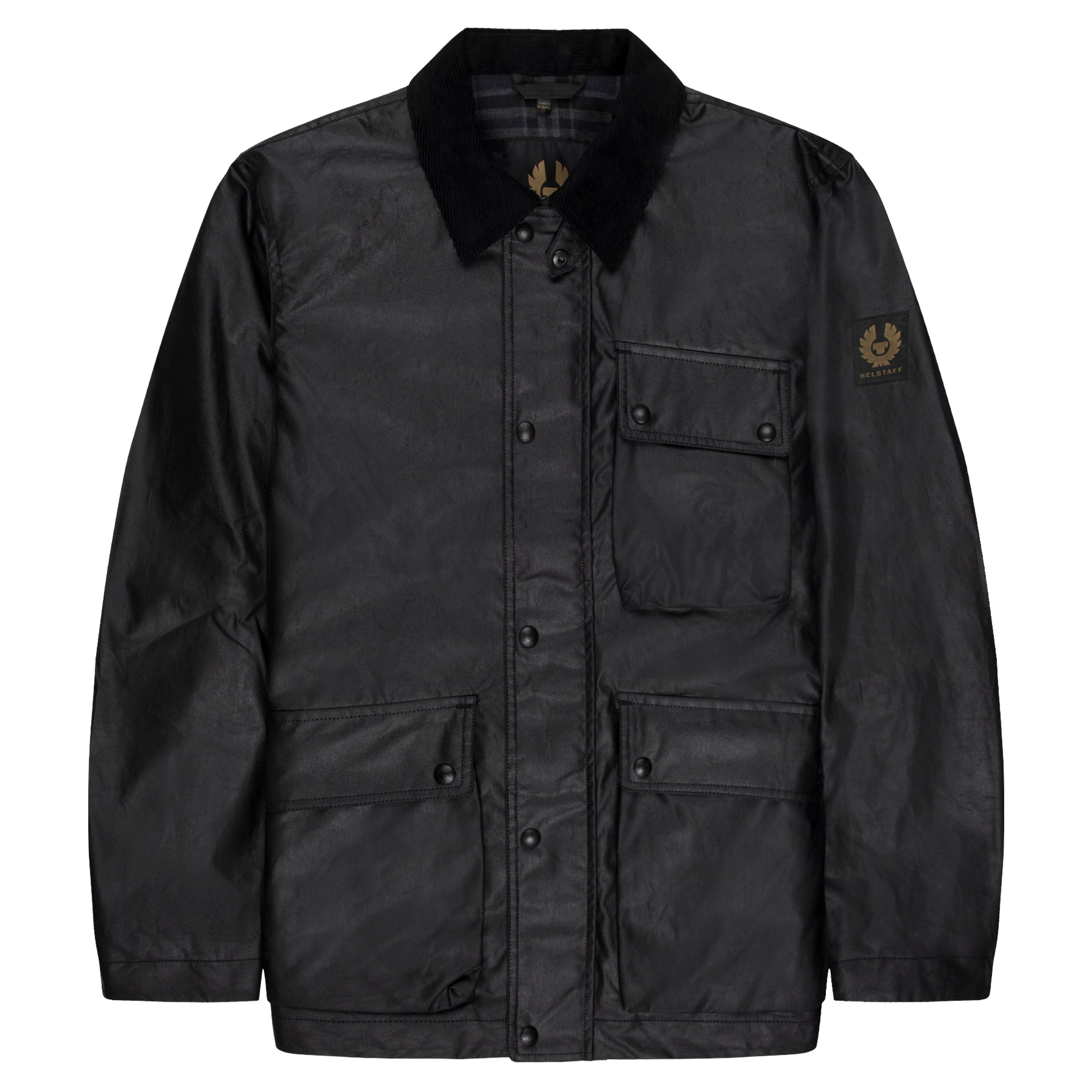 Belstaff Black Incline Wax Jacket