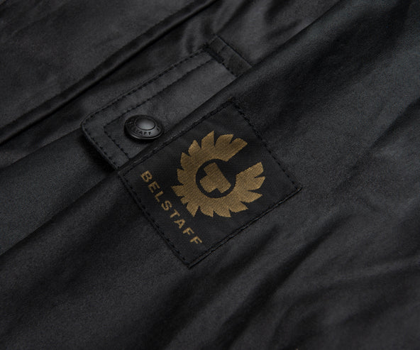 Belstaff Black Incline Wax Jacket