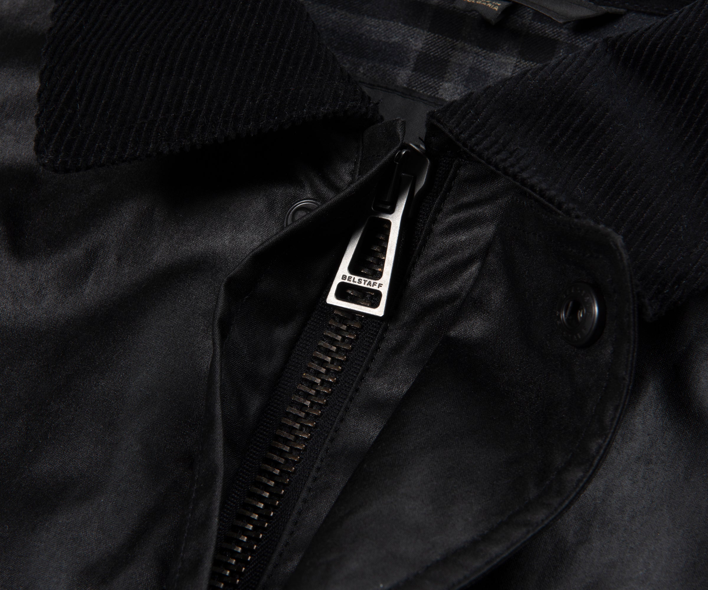 Belstaff Black Incline Wax Jacket