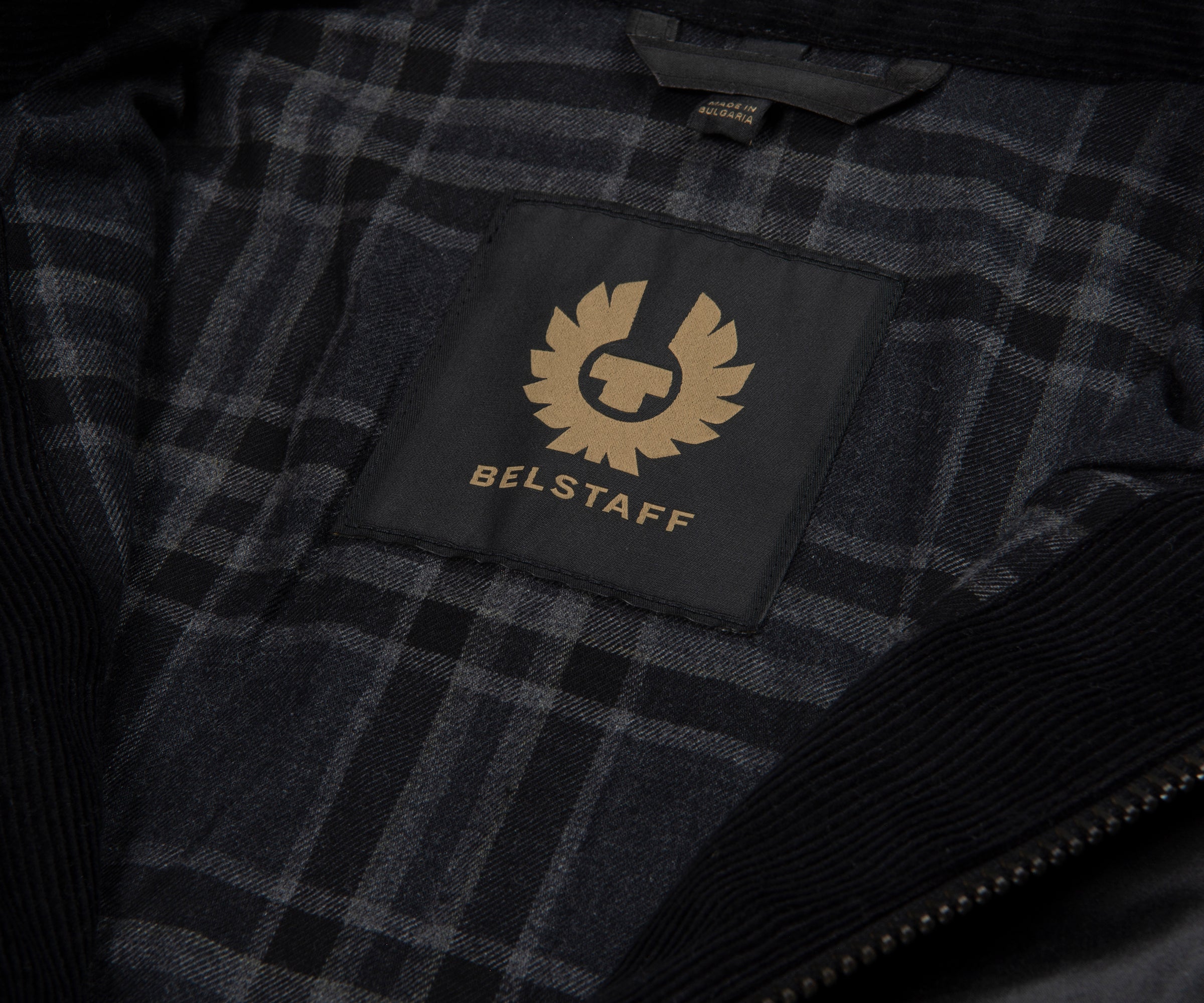 Belstaff Black Incline Wax Jacket