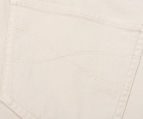 Brunello Cucinelli Traditional Fit Denim Jeans Off White