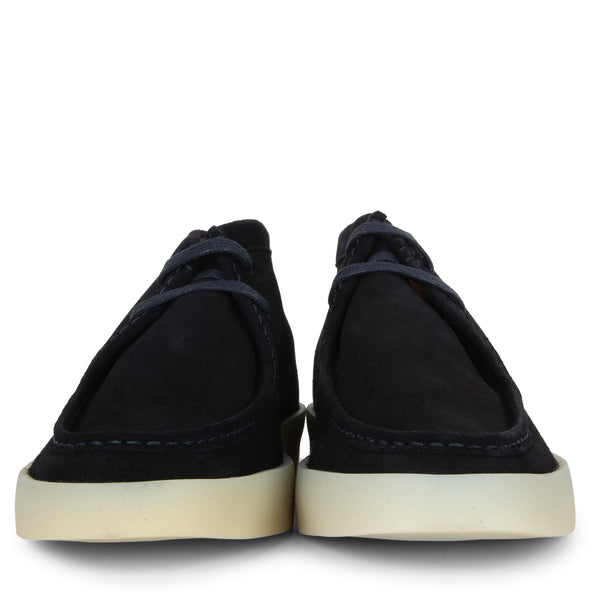 BOSS Clay_Desb_sdw Suede Boot Dark Blue